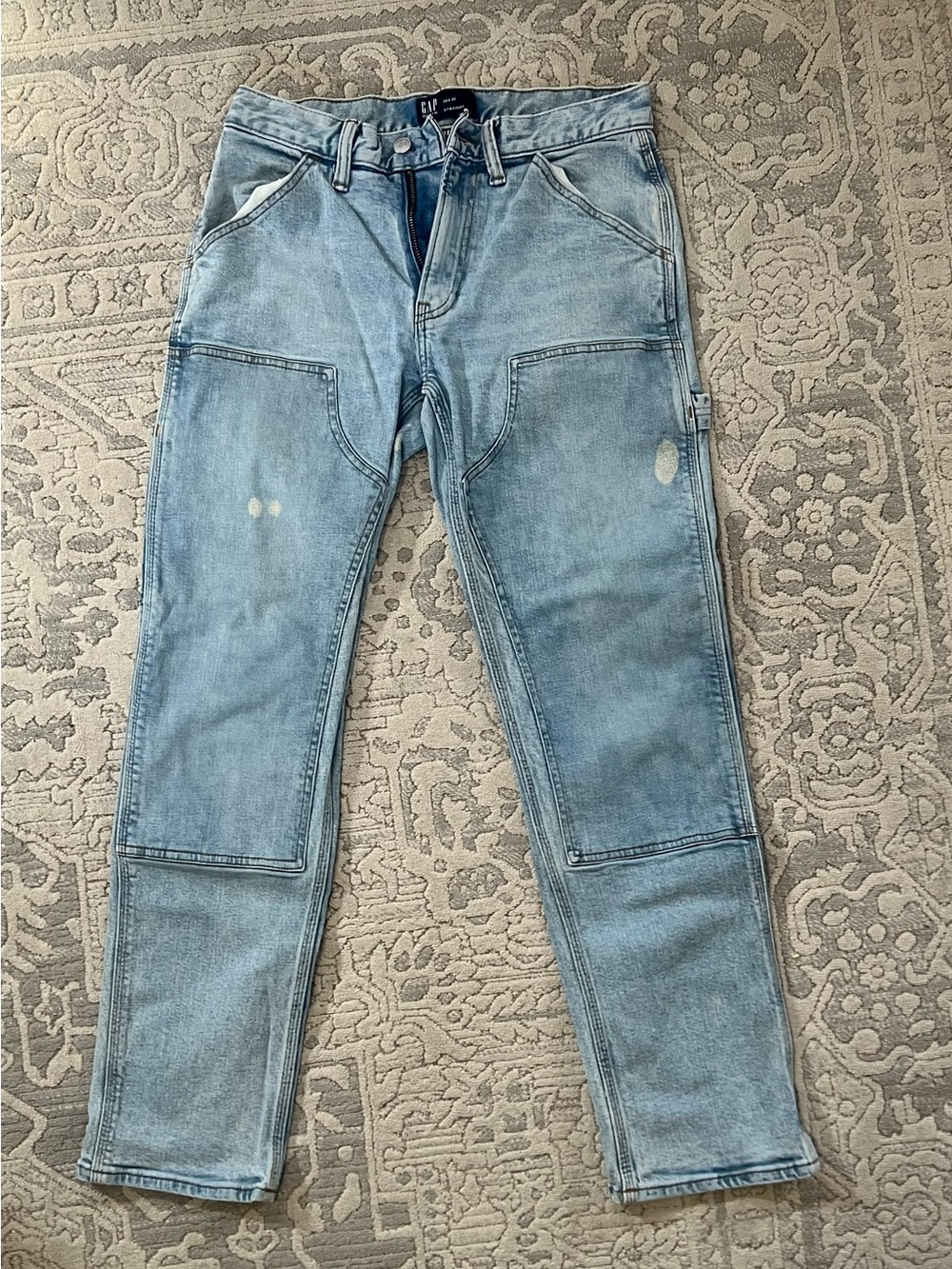 GAP Light Blue Slim Straight Carpenter Jeans